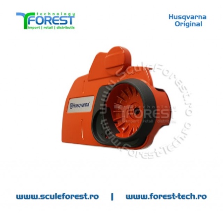 Capac ambreiaj complet original drujba Husqvarna 345e, 445e, 450e, 455e Rancher - Img 4