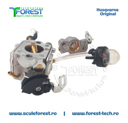 Carburator original model Ruixing pentru drujba Husqvarna 130, 135 MarkII - Img 3