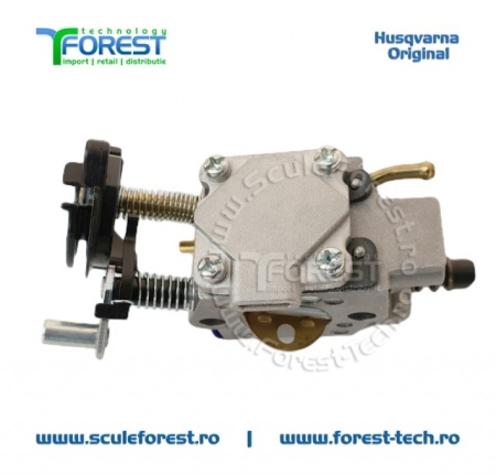 Carburator original pentru motocoasa Husqvarna 545RX, 545RXT, 545FX, 545FXT - Img 4