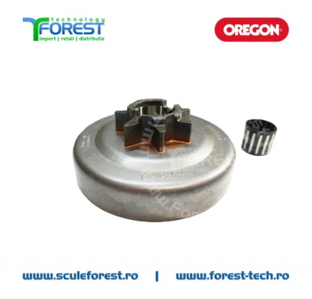 Carcasa ambreiaj Oregon pentru drujba Husqvarna 435, 435e, 440, 440e cu pinion fix si rulment pas .325" - Img 5
