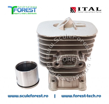 Cilindru compatibil motocoasa Husqvarna 128R, Jonsered BC2128 - Img 2
