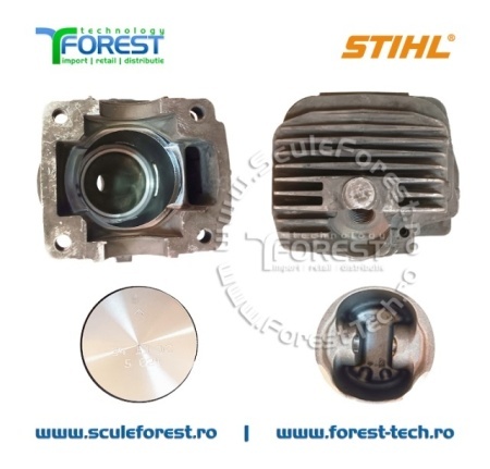 Cilindru original drujba Stihl MS271 44.7mm - iesire rotunda - Img 5