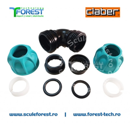 Cot 90° Claber 3/4" - 3/4" - Img 4