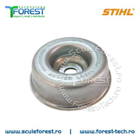 Cupa suport de protectie la disc originala ptr. motocoasele Stihl FS55, FS56, FS100, FS120, FS250 - Img 6