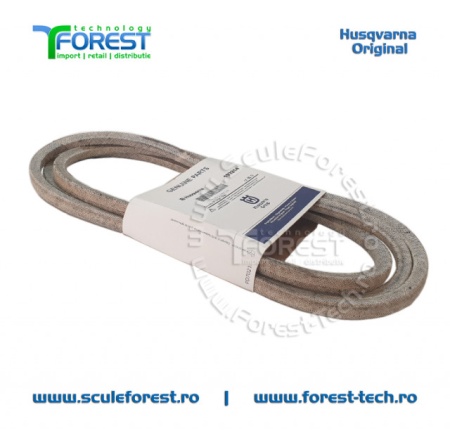 Curea originala pentru masa de taiere la tractor Husqvarna CT151, LT131, LT141, LT151, Partner 11597, 12538 - Img 3
