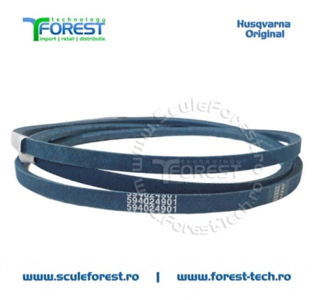 Curea originala pentru masa de taiere la tractor Husqvarna TC242 - Img 3