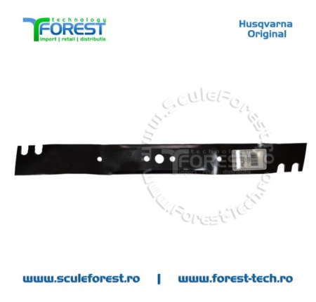 Cutit original pentru masina de tuns gazonul Husqvarna LC153, LC153S, R52S, R53, R152SV si Partner 4552CM - 530mm - Img 2