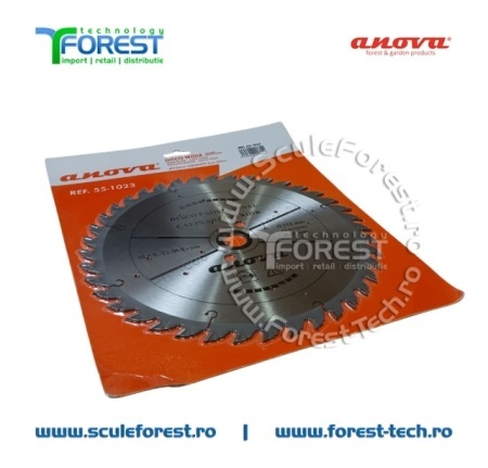 Disc taiere arbusti VIDIA Anova arbusti 255 mm, 40 dinti, 20mm | SculeForest.ro - Img 4