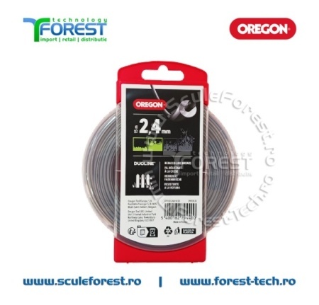 Fir motocoasa (damil) 2.4mm rola 90m Oregon DuoLine