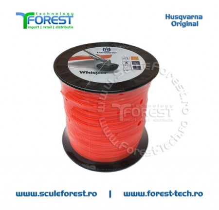 Fir motocoasa (damil) 2.4mm rola 240m Husqvarna Whisper - Img 2