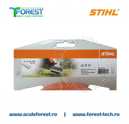 Fir motocoasa (damil) 2.4mm x 83m Stihl Round | SculeForest - Img 3