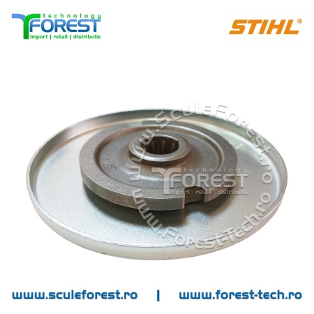 Flansa mobila (purtator) originala pentru motocoasa Stihl FS55, FS56, FS100, FS120, FS200 - Img 5