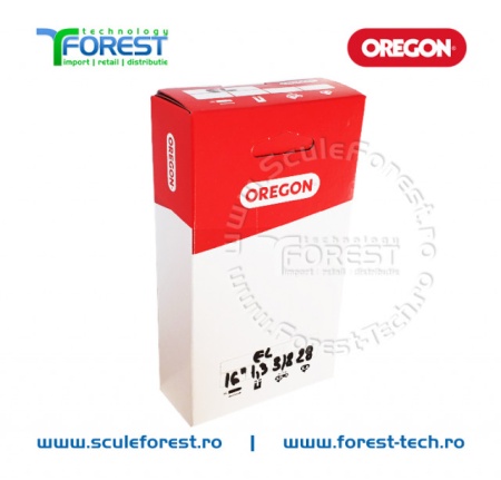 Lant drujba Oregon 16"(40cm), 28 dinti, pas 3/8, canal 1.3mm 91P - Img 3