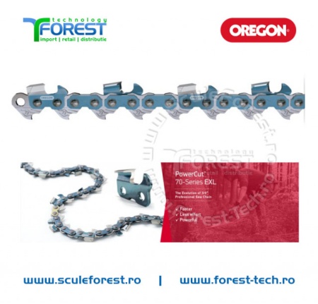 Lant drujba Oregon 18"(45cm), 34 dinti, pas 3/8, canal 1.5mm 73EXL - Img 2