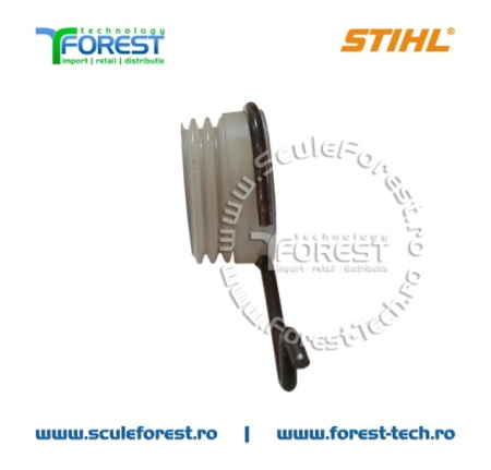 Melc ulei (pinion) original pentru pompa ulei drujba Stihl MS270, MS270C, MS271, MS271C, MS280, MS280C, MS291, MS291C - Img 5