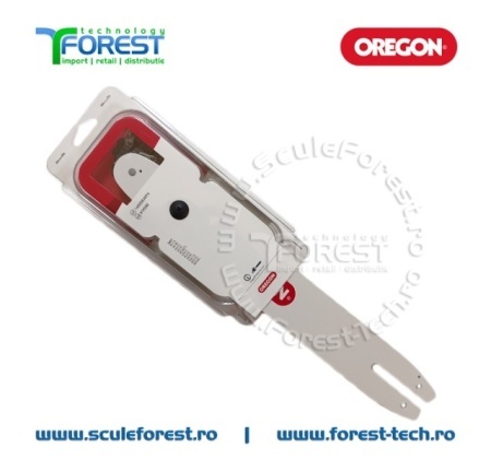 Pachet lama drujba Oregon 14"(35cm) pas 3/8 canal 1.3mm + 2 lanturi 25 dinti pas 3/8 canal 1.3mm 074 - Img 2