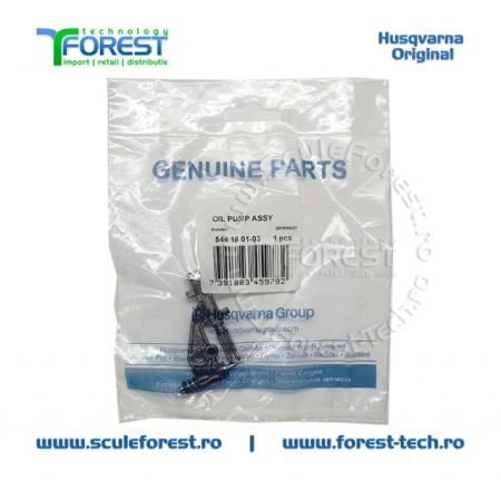 Pompa ulei originala pentru drujba Husqvarna 340, 350, 351, 353, 450S, T540XP - Img 4