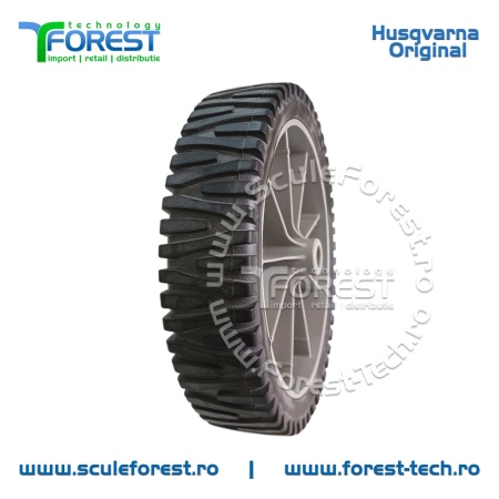 Roata fata originala pentru masina tuns gazon Husqvarna LC153, LC53 - Img 9