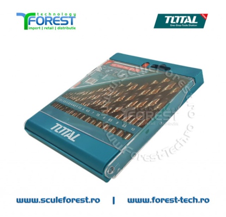 Set 19 burghie pentru metal TOTAL | SculeForest.ro - Img 2