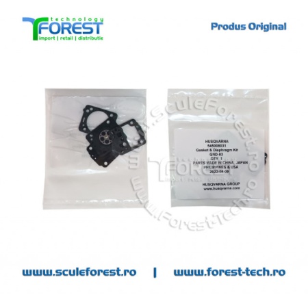 Set membrane carburator original drujba Husqvarna 120MarkII, 235, 235e, 236, 240, 240e, Jonsered CS2234, CS2238, McCulloch CS340, CS380 - Img 7