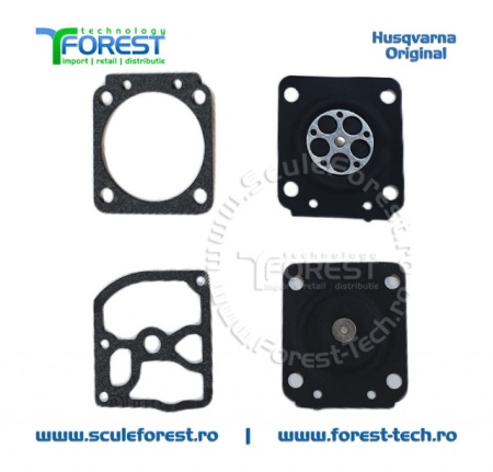 Set membrane carburator original drujba Husqvarna 445, 445e, 445II, 450, 450e - Img 3