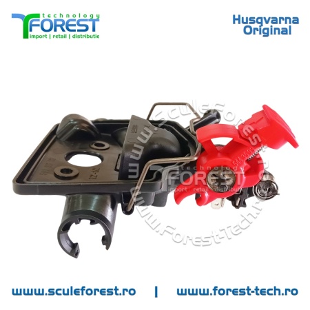 Suport filtru aer original compet pentru drujba Husqvarna 445, 450, 450S - Img 2