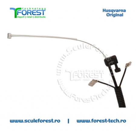 Cablu acceleratie complet original pentru motocoasa Husqvarna 135R, 333R, 535RX - Img 2