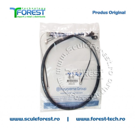 Cablu acceleratie complet original pentru motocoasa Husqvarna 355RX, 555RXT - Img 7