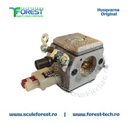 Carburator original pentru drujba Husqvarna 357XP, 359, Jonsered CS2156, CS2159 - Img 3