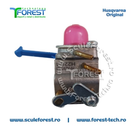 Carburator original pentru motocoasa Husqvarna 128R, 128C, Jonsered BC2128, McCulloch B28B, B28PS - Img 2