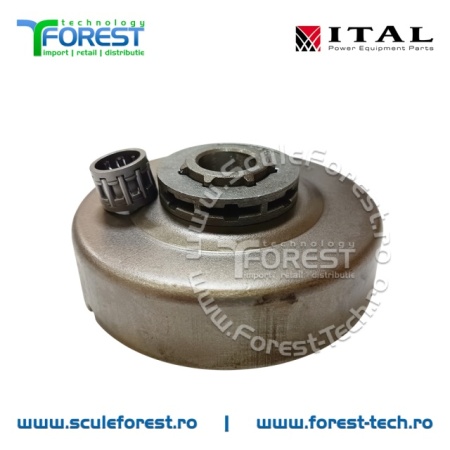 Carcasa ambreiaj compatibila pentru drujba Stihl 026, MS260, MS270, MS280 cu sproket si rulment pas .325" - Img 2