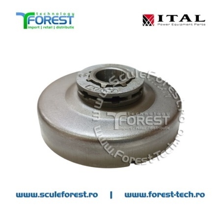 Carcasa ambreiaj compatibila pentru drujba Stihl 044, 046, MS382, MS440, MS441, MS460, MS462 cu sproket si rulment pas .3/8" - Img 3