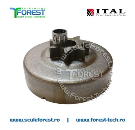 Carcasa ambreiaj compatibila pentru drujba Stihl MS290, MS310, MS360, MS390 cu pinion fix si rulment pas .3/8" - Img 2