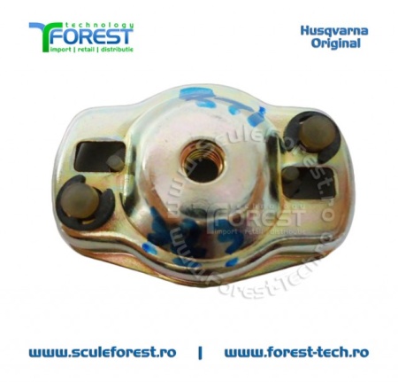 Clichet cu suport original pentru motocoasa Husqvarna 128C, 128R, 128LDX, 135R, 323R, 323RII, 325RX, 327RX, 327P5, 333R, 535RX, McCulloch B28B, B28PS - Img 2
