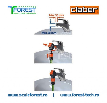 Conector rapid pentru robinet - Img 6