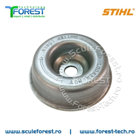 Cupa suport de protectie la disc originala ptr. motocoasele Stihl FS55, FS56, FS100, FS120, FS250 - Img 3