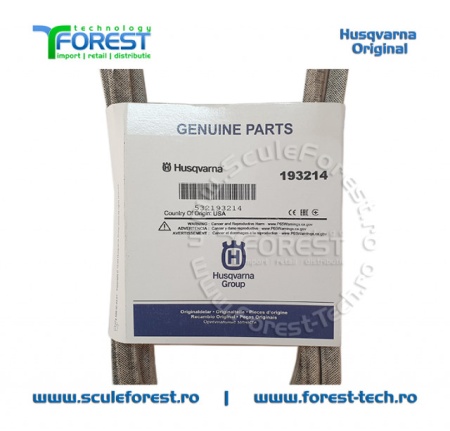 Curea originala pentru masa de taiere la tractor Husqvarna CT151, LT131, LT141, LT151, Partner 11597, 12538 - Img 4