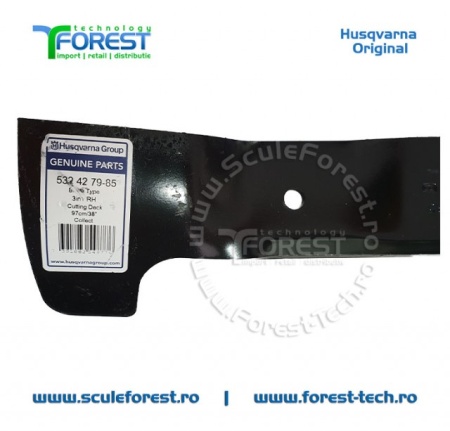 Cutit dreapta tractor Husqvarna CTH , CT, LT, LTH, TC - Img 3