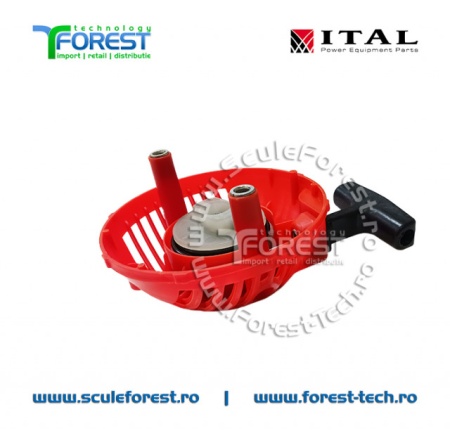 Demaror complet compatibil cat.I motocoasa Husqvarna 128R, 128C - Img 5
