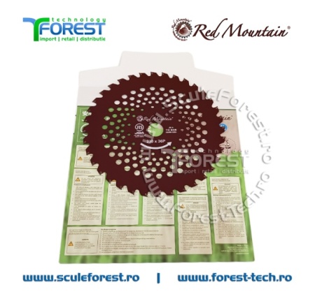 Disc (cutit) motocoasa BASIC VIDIA, arbusti 230mm 36dinti | SculeForest - Img 5