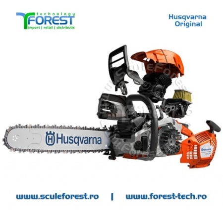 Drujba (motofierastrau) Husqvarna 572XP - 5.8 CP, sina (lama) 45cm - Img 3