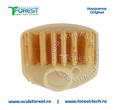 Filtru aer cu sita din pasla original pentru drujba Husqvarna 357XP, 359 - Img 2