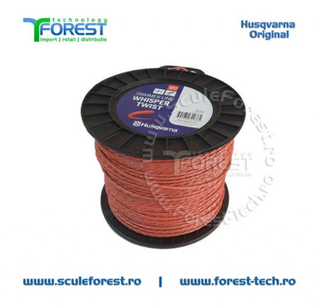 Fir motocoasa (damil) 3mm rola 210m Husqvarna Whisper Twist - Img 6