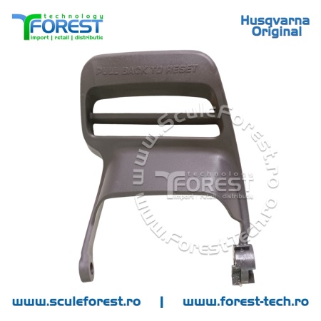 Maner frana original pentru drujba Husqvarna 445, 445II, 445S, 450II, 450S, 450X - Img 3