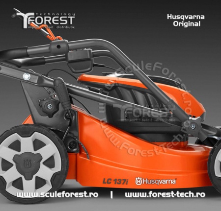 Masina de tuns gazonul cu acumulator Husqvarna LC 137i Li-Ion - 37cm fara baterie si incarcator | SculeForest.ro - Img 6