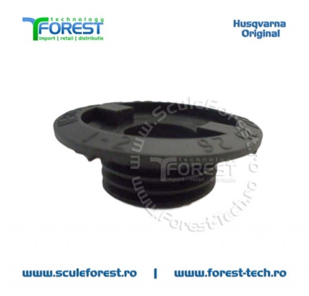 Melc ulei (pinion) original pentru pompa ulei drujba Husqvarna 455 Rancher, 460 Rancher - Img 2