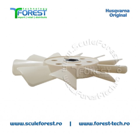 Paleta la ventilatorul cutiei de viteze la tractoarele Husqvarna TC 142T - Img 4