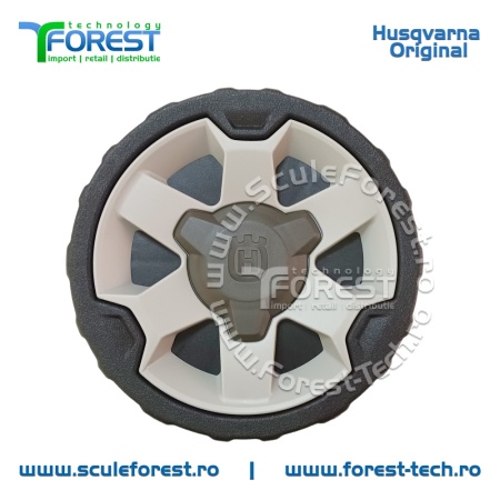 Roata fata originala KIT pentru masina tuns gazon Husqvarna LC140P, LC140SP - Img 4