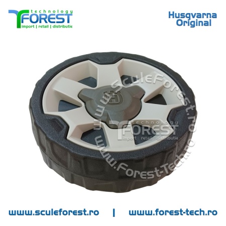 Roata fata originala pentru masina tuns gazon Husqvarna LC140P, LC140SP - Img 4