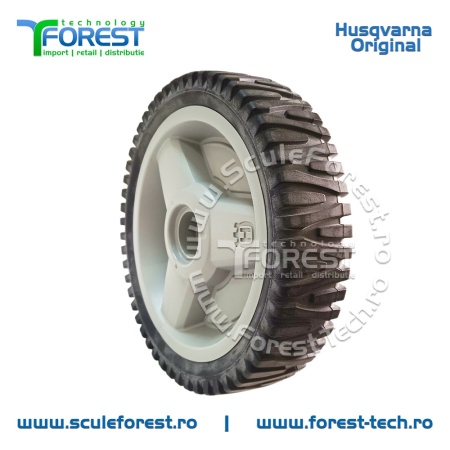 Roata fata originala pentru masina tuns gazon Husqvarna LC153, LC53 - Img 6